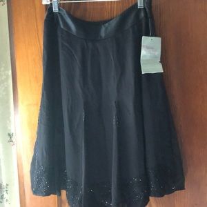 Grace Elements silk skirt with beads